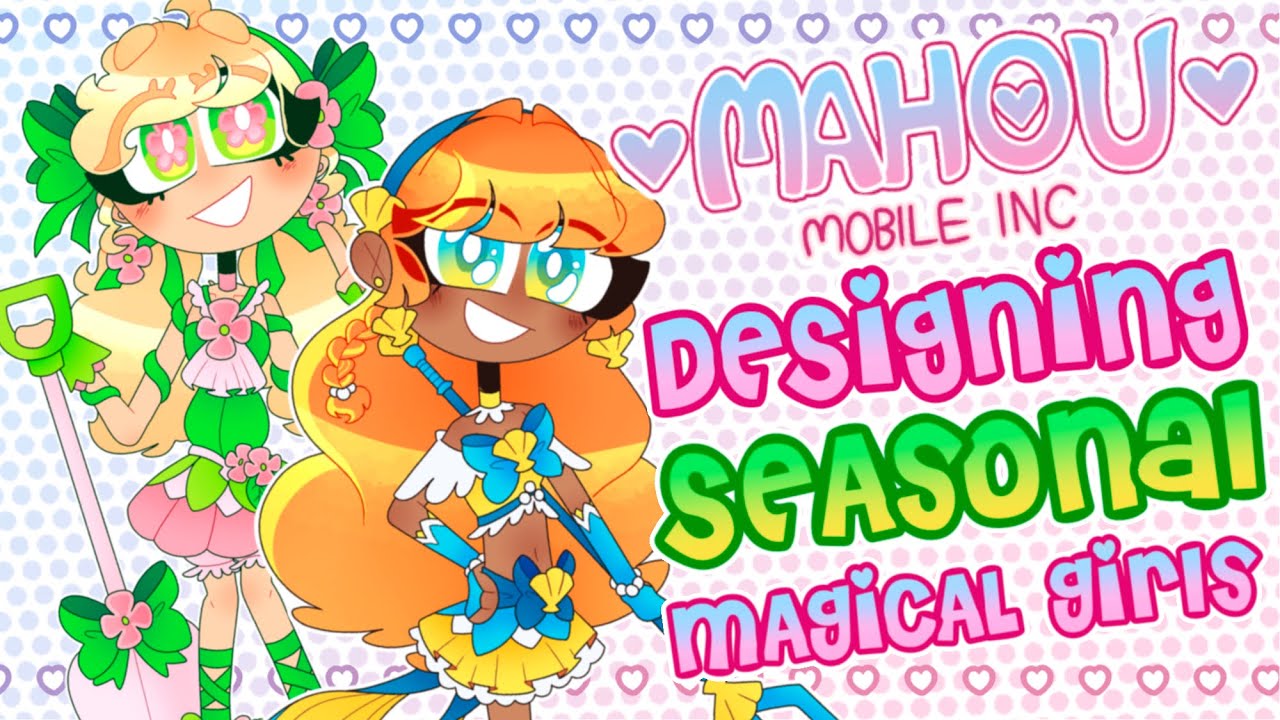 🍃 DESIGNING MAGICAL GIRLS BASED ON THE SEASONS 🍃 | Speedpaint