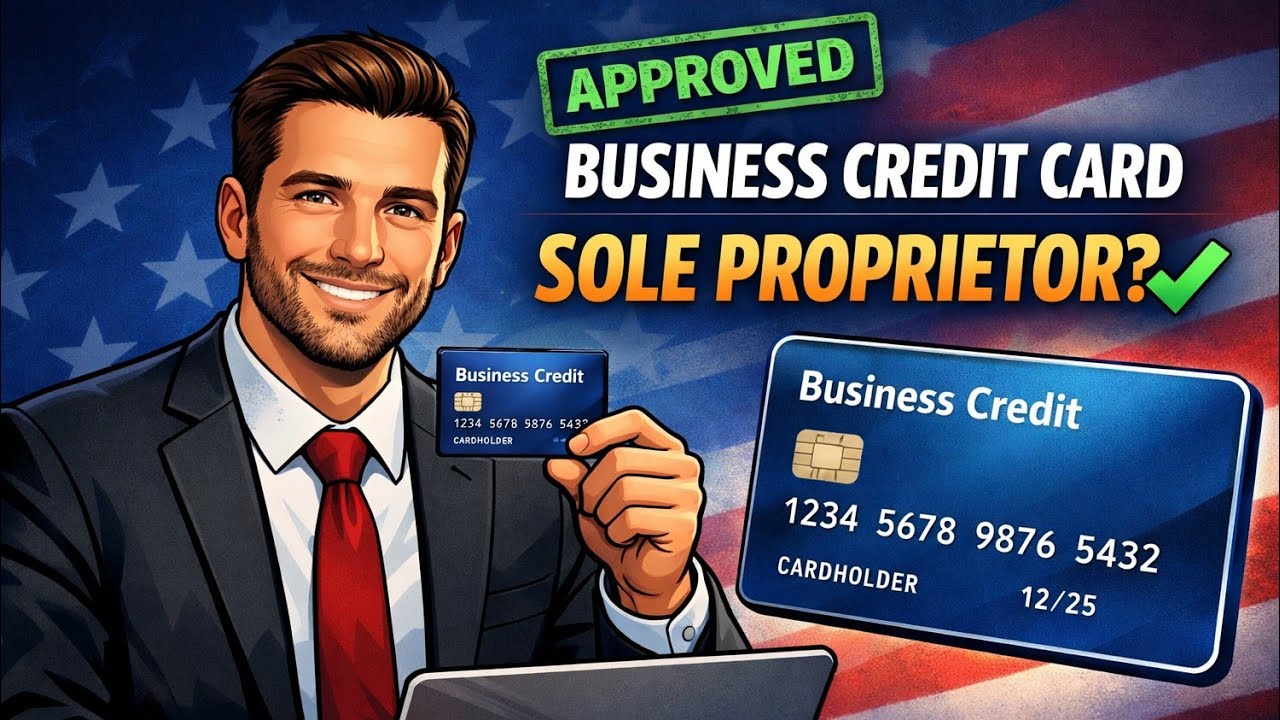 How Americans LEGALLY Get Business Credit Cards (Even as Sole Proprietors) | 