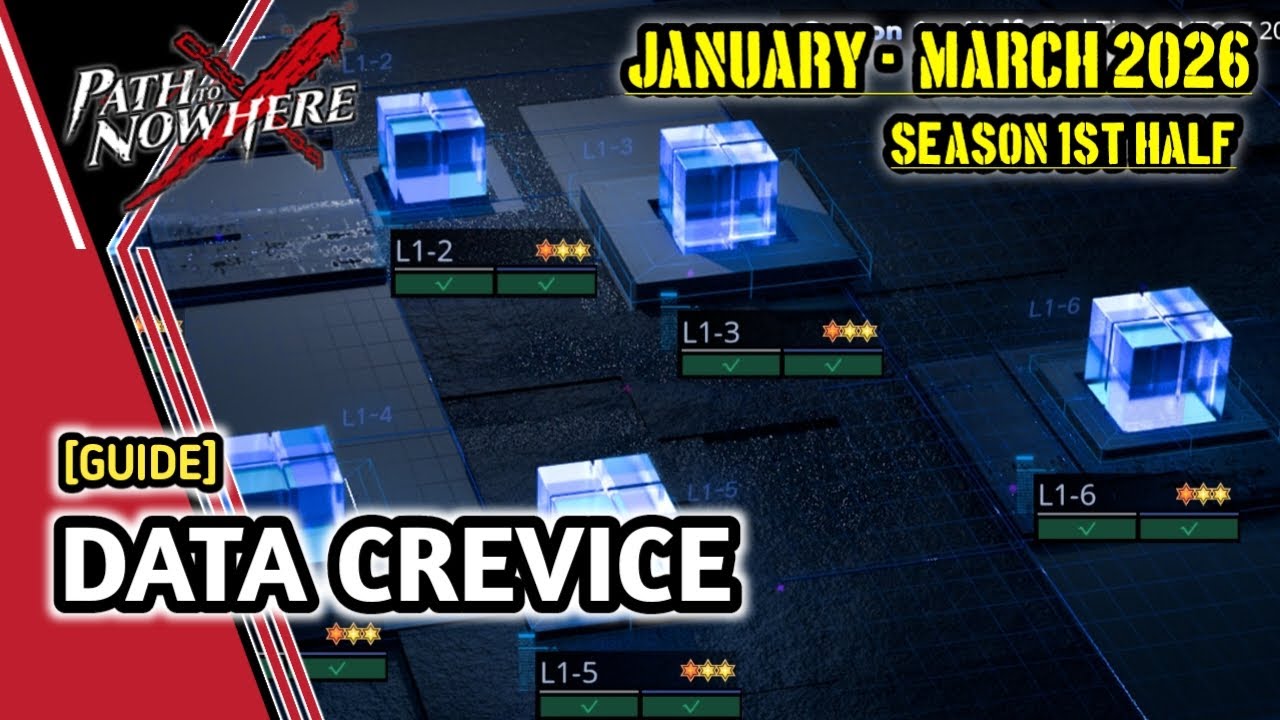 Path To Nowhere | Data Crevice Guide (January - March 2026)