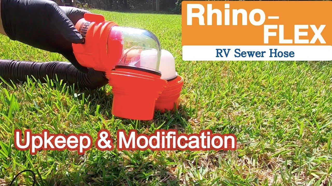 Канализационный шланг Rhino-FLEX — обслуживание и модификация
