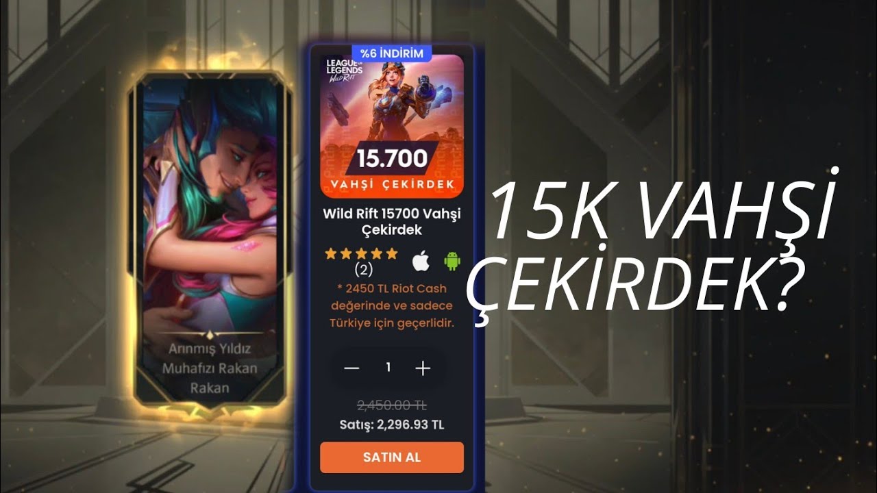 ARTIK ÇEKİRDEKLER DAHA UCUZ? 2300TL ile 15700 çekirdek?