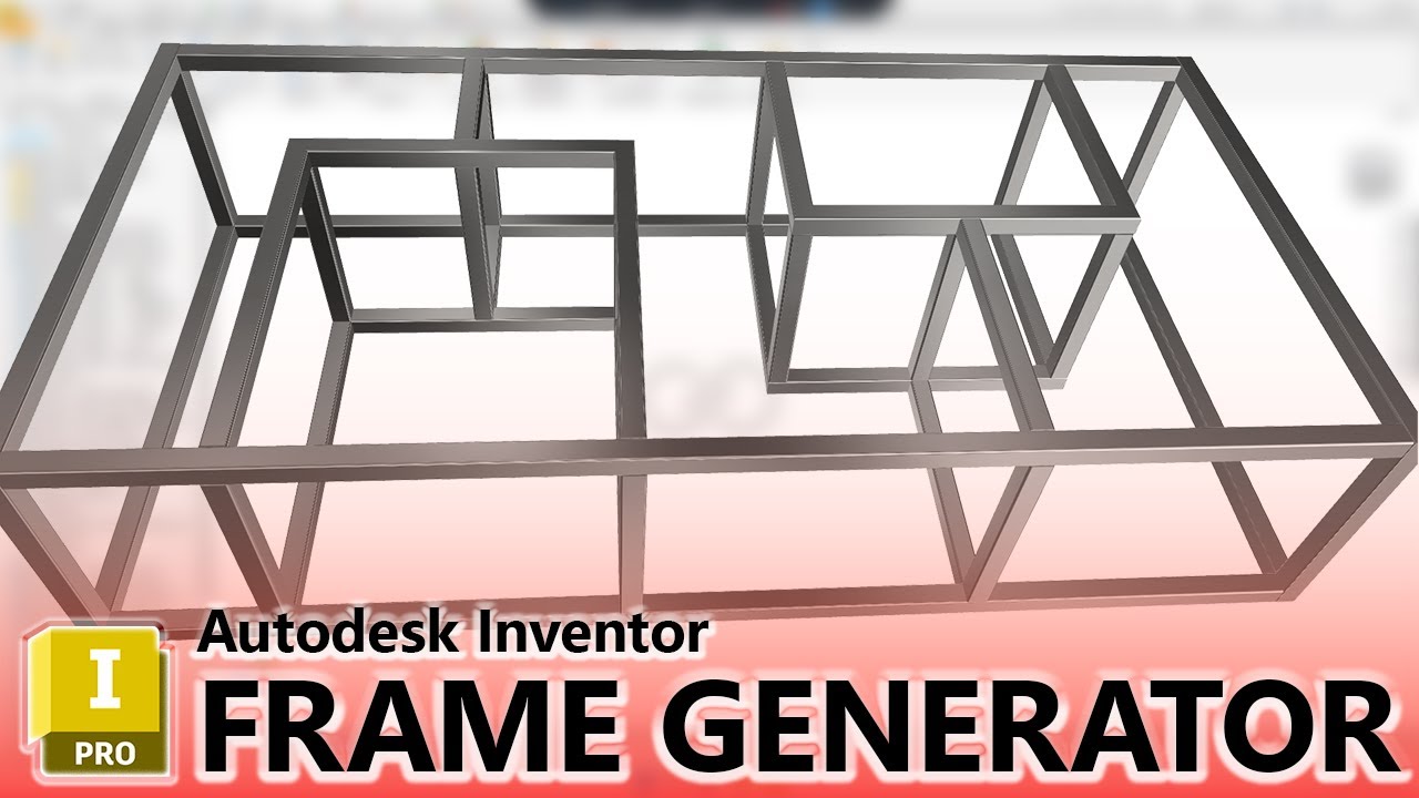 Генератор рам — проектирование стальных рам в Autodesk Inventor