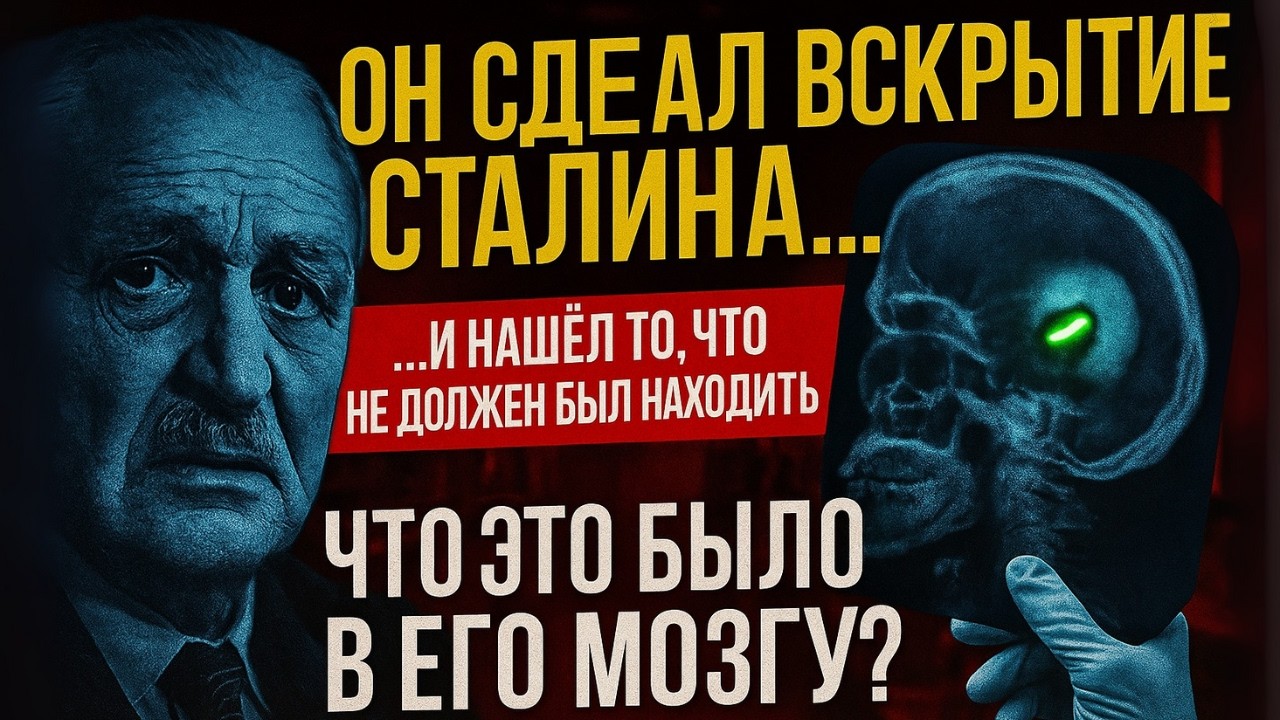 Ему приказали МОЛЧАТЬ. Что на самом деле было в отчете о вскрытии Сталина.