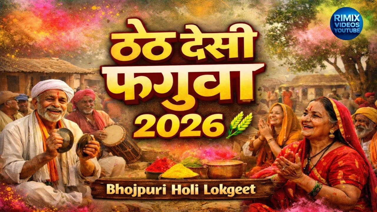 गांव की माटी वाला फगुवा 🌾 | Bhojpuri Holi Lokgeet | superhit Bhojpuri songs 