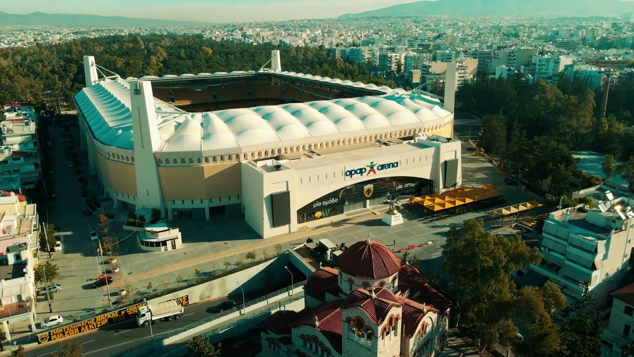 Γήπεδο ΑΕΚ | Νέα Φιλαδέλφεια | 4k