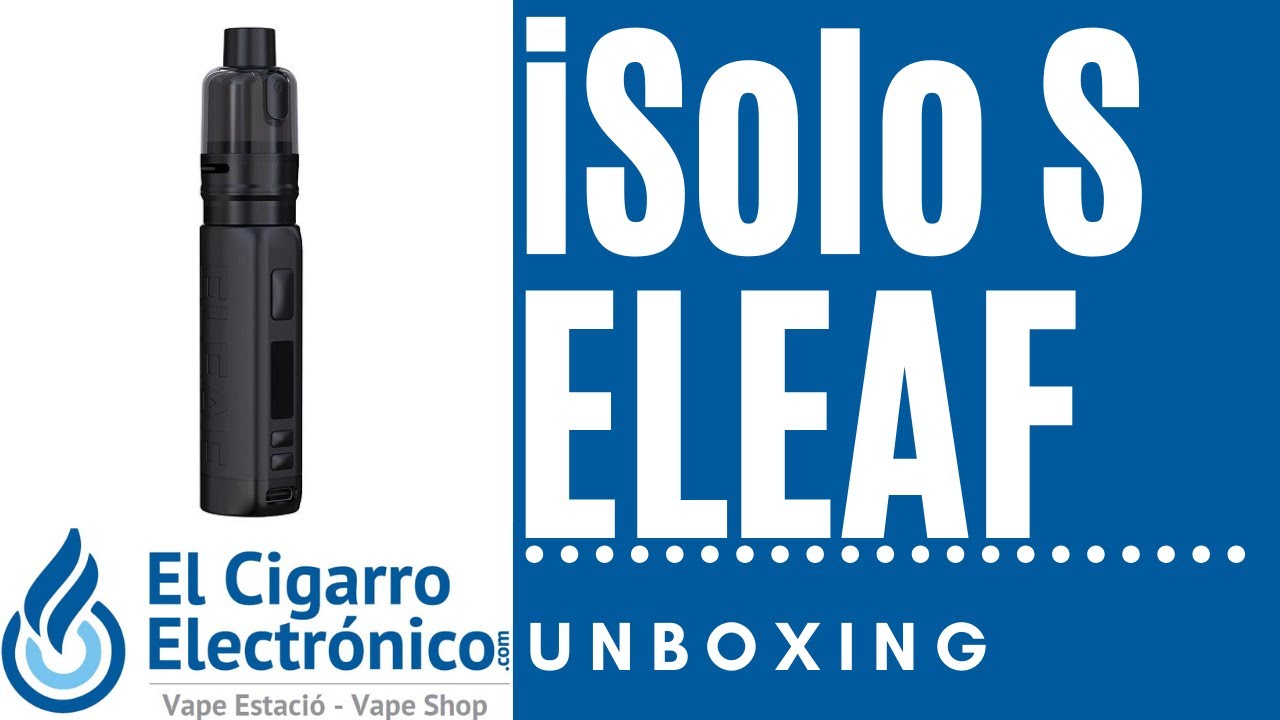 KIT ISOLO S + GX TANK DE ELEAF | Unboxing