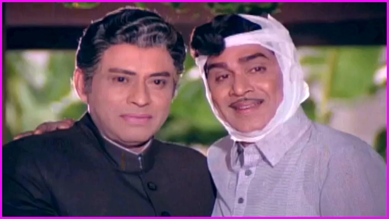 Best Scenes Of ANR And Jaggayya In Telugu - Koteeswarudu Movie Scenes