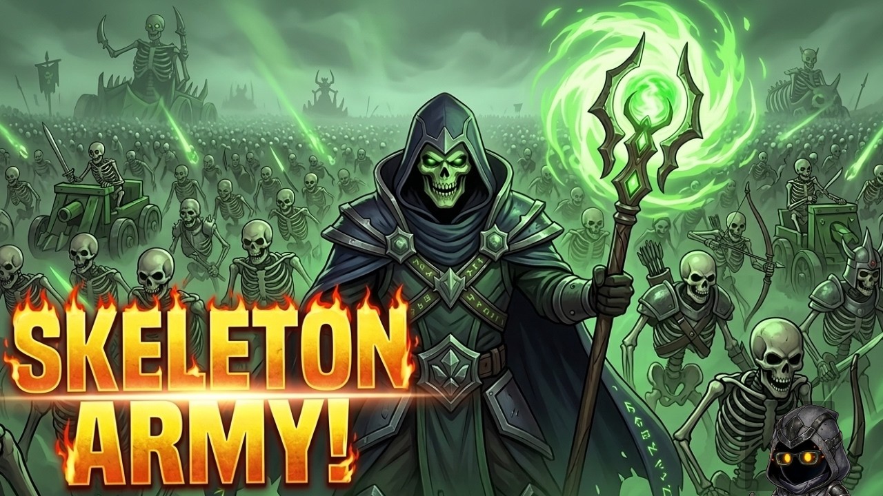 This Necromancer Has Many Skeletons in this Autobattler! | Mage and Monsters 2