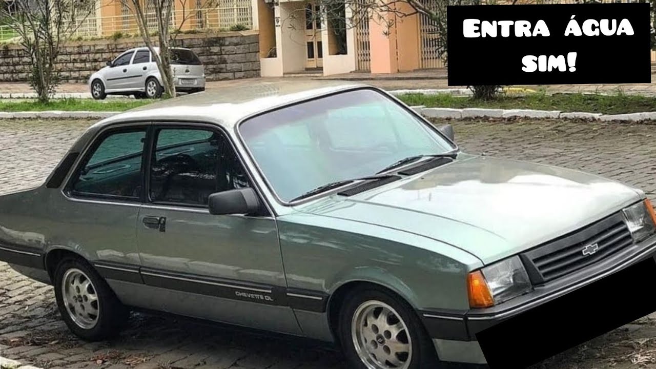Chevette DL - Entra água no seu Chevette? Assista na prática principais pontos por onde entra água!