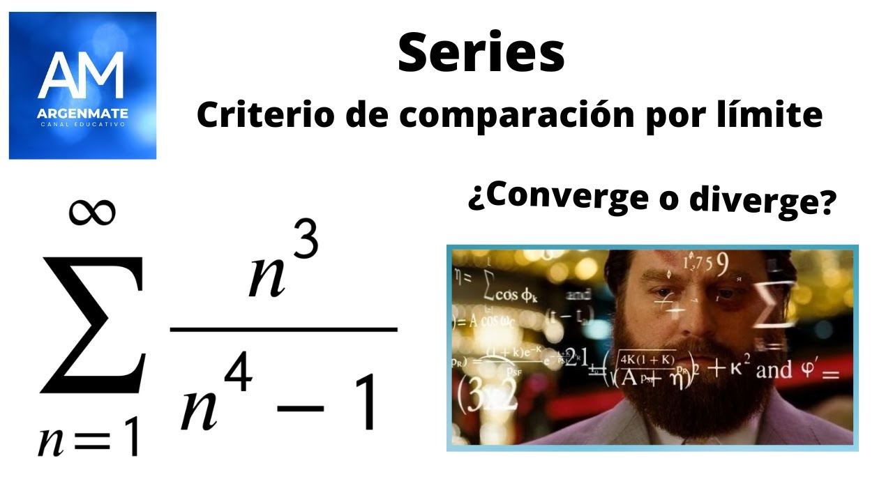 Series. Criterio de comparación por límite.