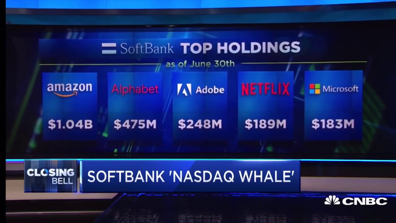 SoftBank is the NASDAQ Whale