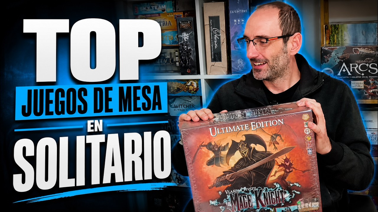 TOP 10 Juegos de Mesa en Solitario | Mis favoritos