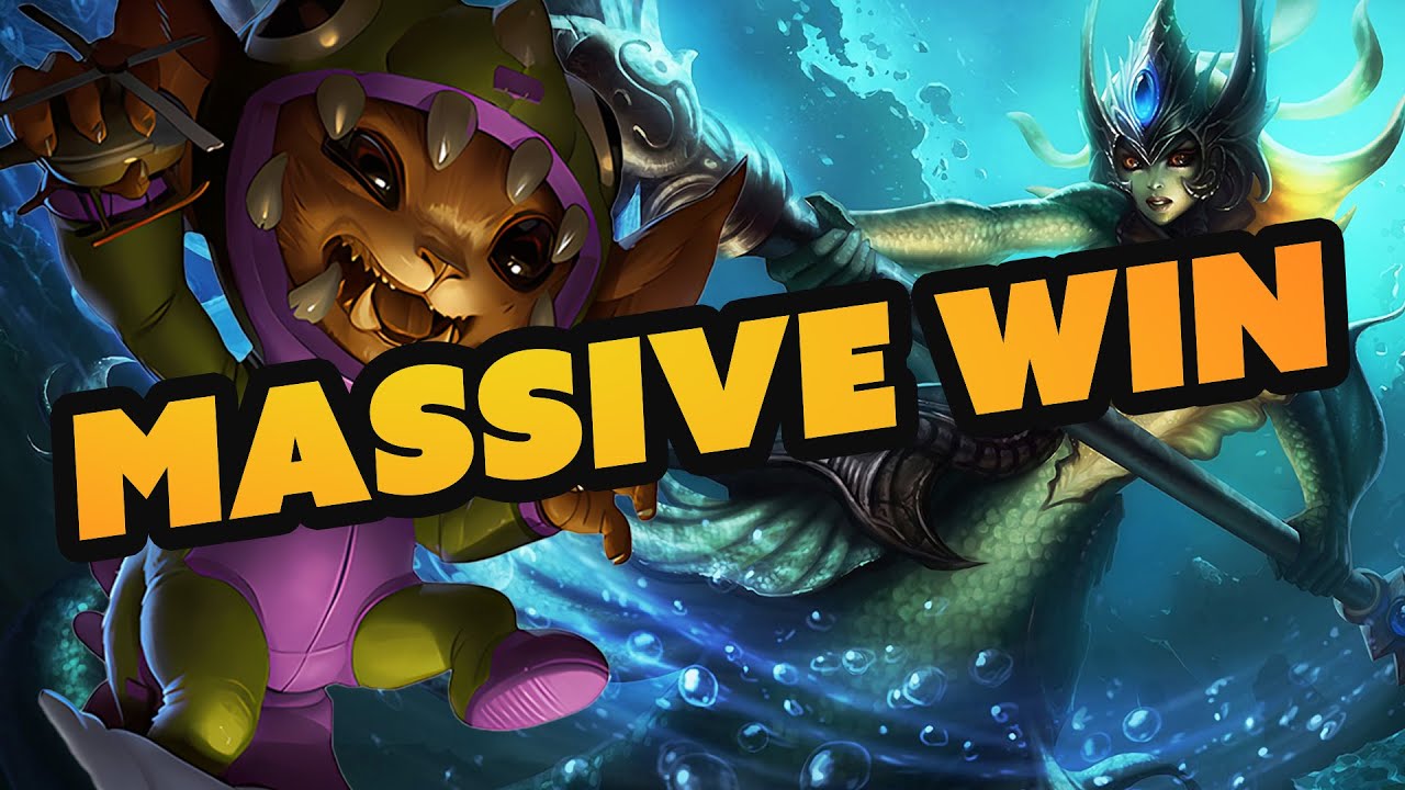 Nami and Gnar Massive Win | Ranked Diamond Nami Support
