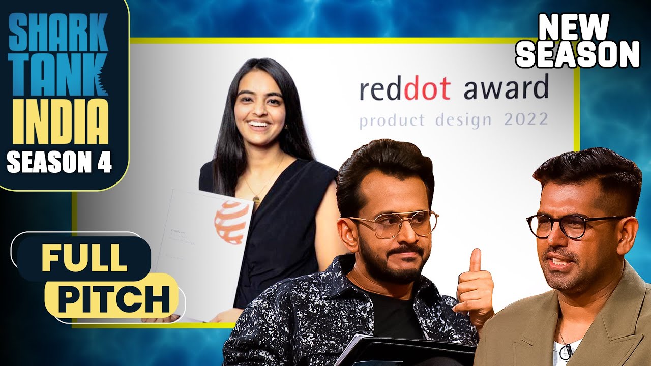 'NOOE' के products को मिला है prestigious 'Red Dot Design Award' | Shark Tank India S4 | Full Pitch