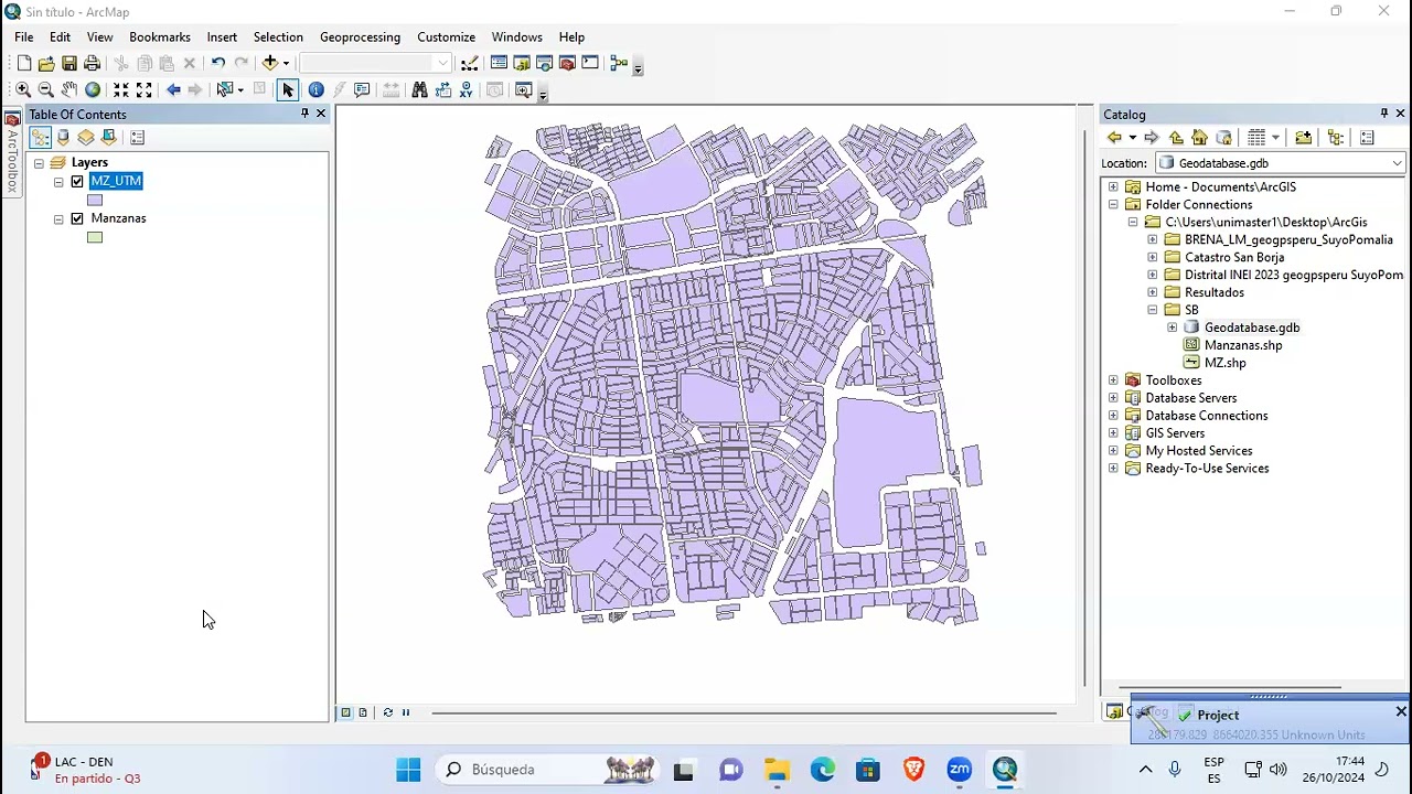 De Autocad a Shapefile en Arcgis con edición incluida
