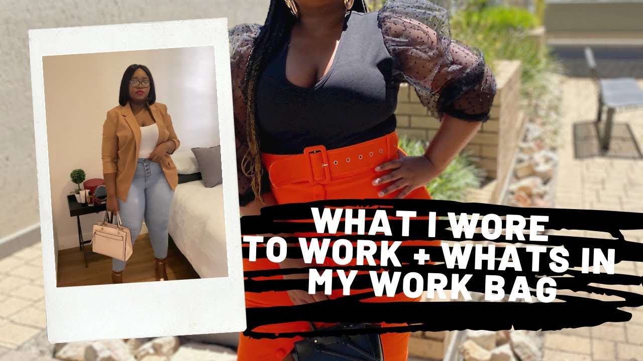 What I Wore To Work This Week + What’s In My Work Bag