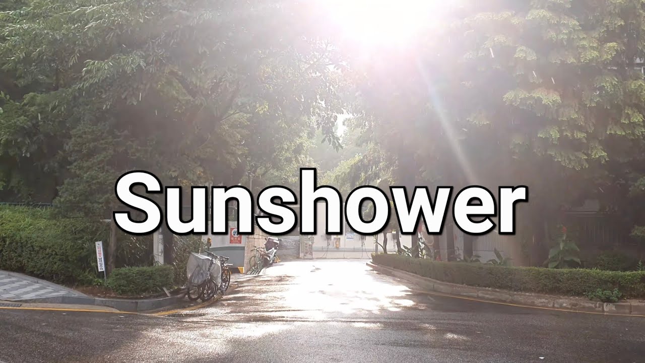 Strange Rain Walk on Sunny Day. Sunshower Relaxing Sound for Sleep Study Meditation White Noise ASMR