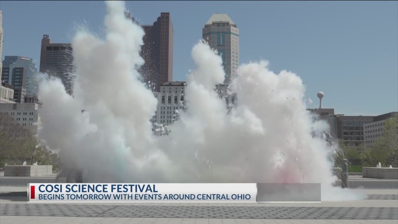 COSI Science Festival kicks off with epic experiment