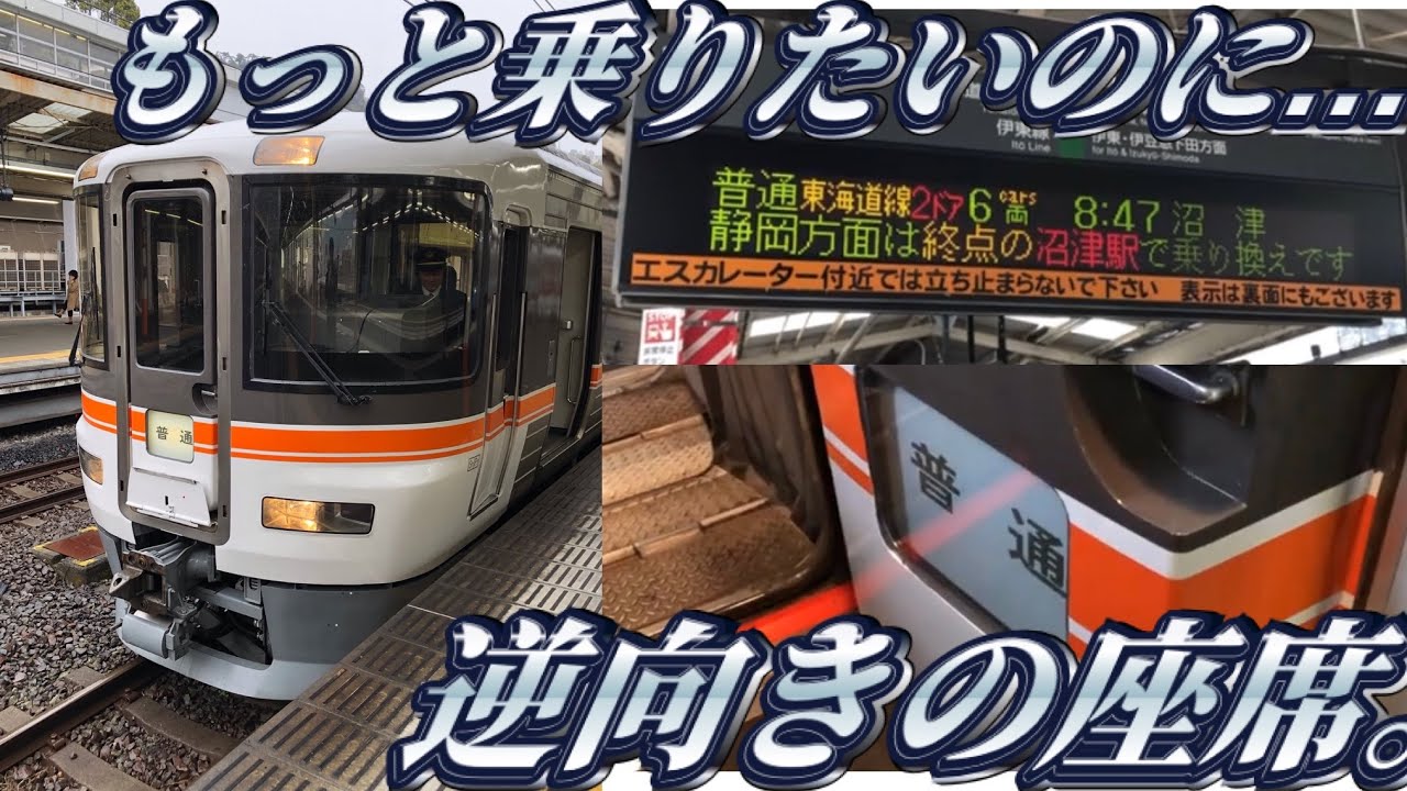 【特急券不要】373系の普通運用に乗ってきた。