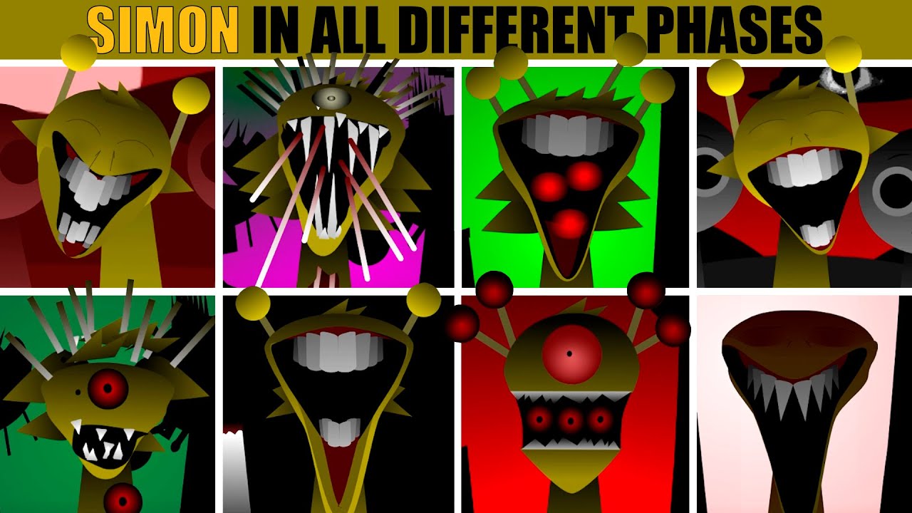 SIMON in ALL Different Phases | 1 - 888 Phases