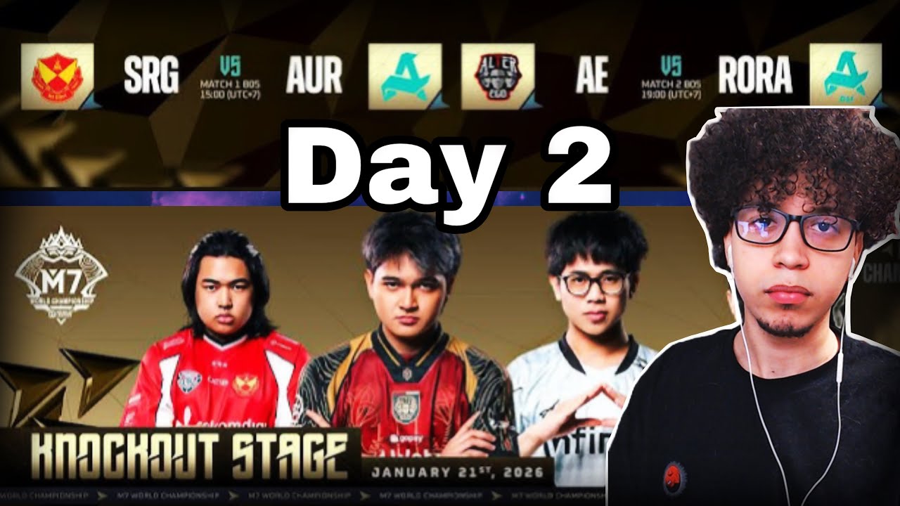 🔴 LIVE | KNOCKOUT STAGE DAY 2 | M7 World Championship | LIVE Watch Party