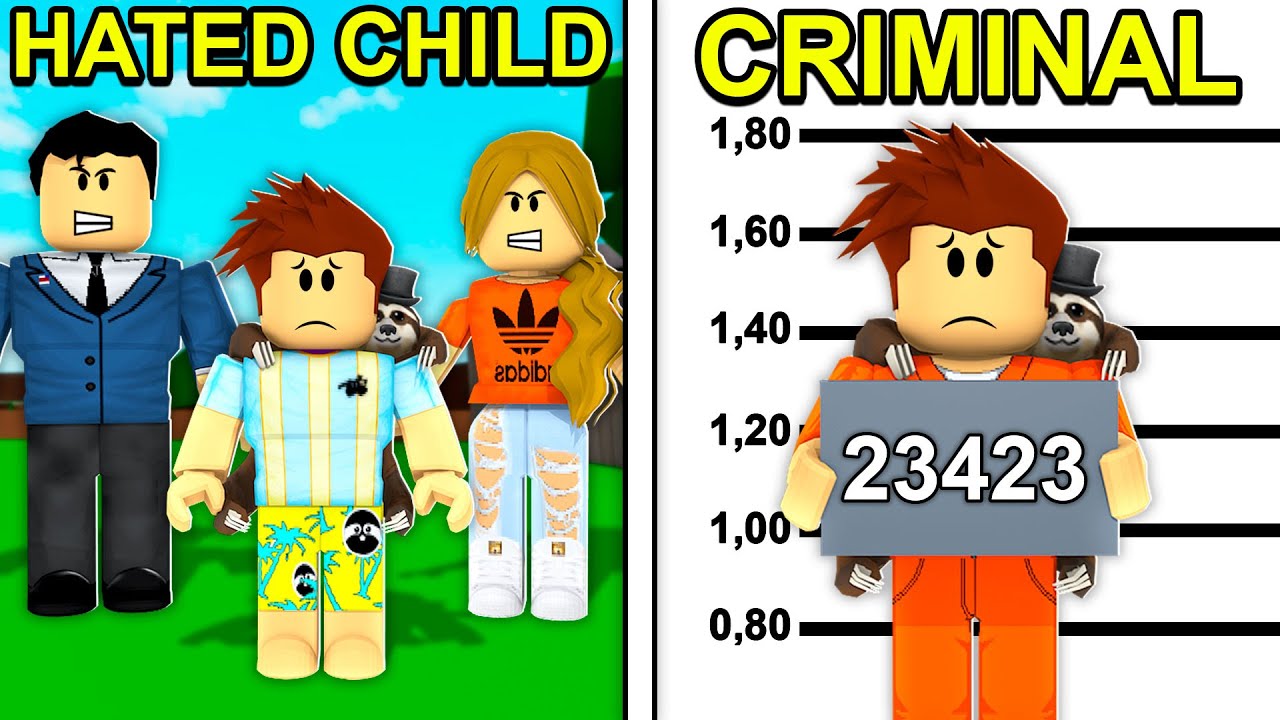 HATED CHILD Becomes CRIMINAL In Roblox Brookhaven..