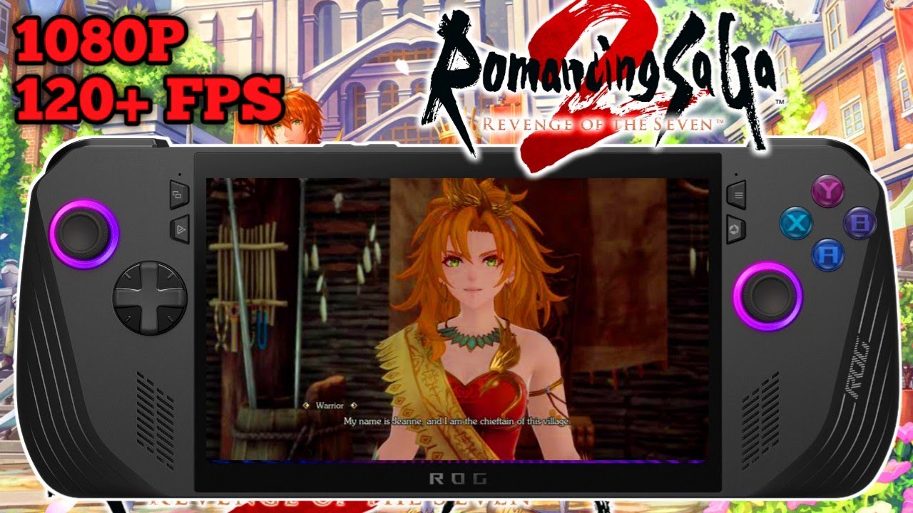 Romancing Saga 2 Revenge Of The Seven | Review | Asus ROG Ally X | ROG Ally X