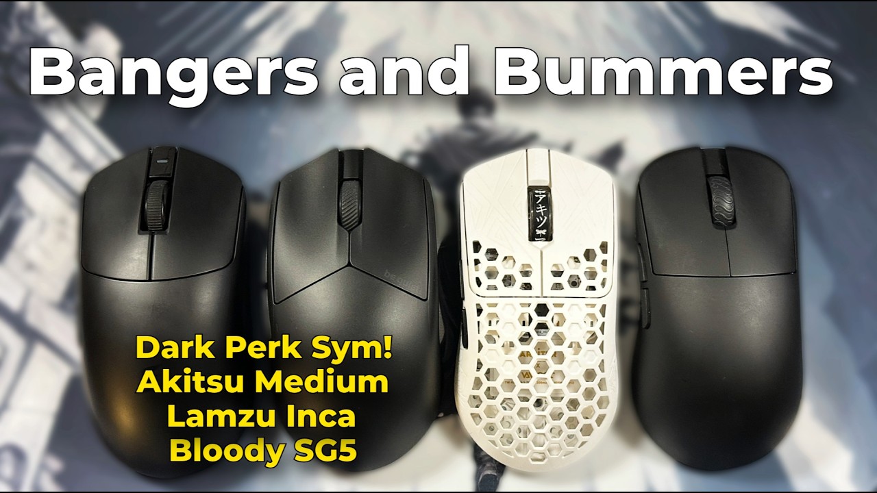 Bangers, Bummers and More! Be Quiet! Dark Perk Sym, Bloody SG5, Lamzu Inca and Arbiter Akitsu Medium