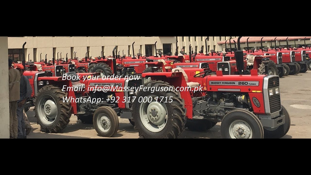 MASSEY FERGUSON PAKISTAN - TRACTORS ASSEMBLING PLANT LAHORE -  AGROASIA TRACTORS