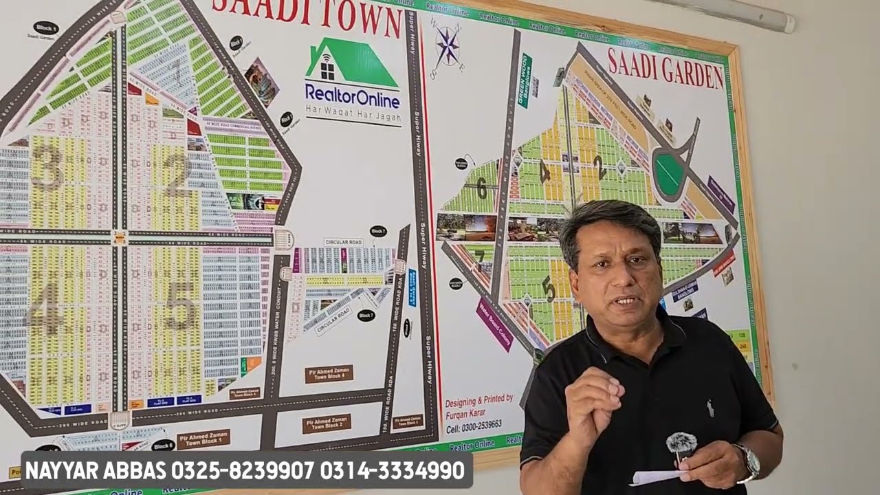 SAADI TOWN | SAADI GARDEN | GULSHAN E OSMAN  DETAILS AND LATEST PLOT PRICES