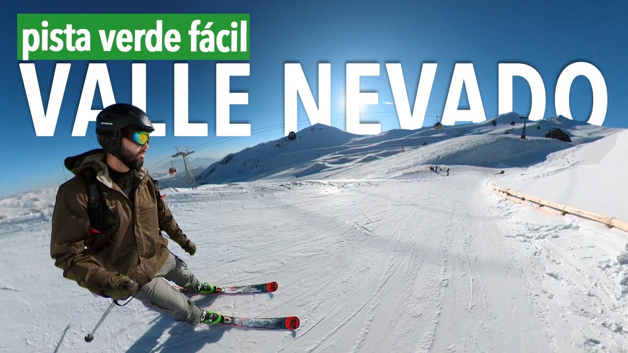 Pista Verde 🟢 Esqui para Iniciantes no Valle Nevado | Tudo sobre a Pista Fácil
