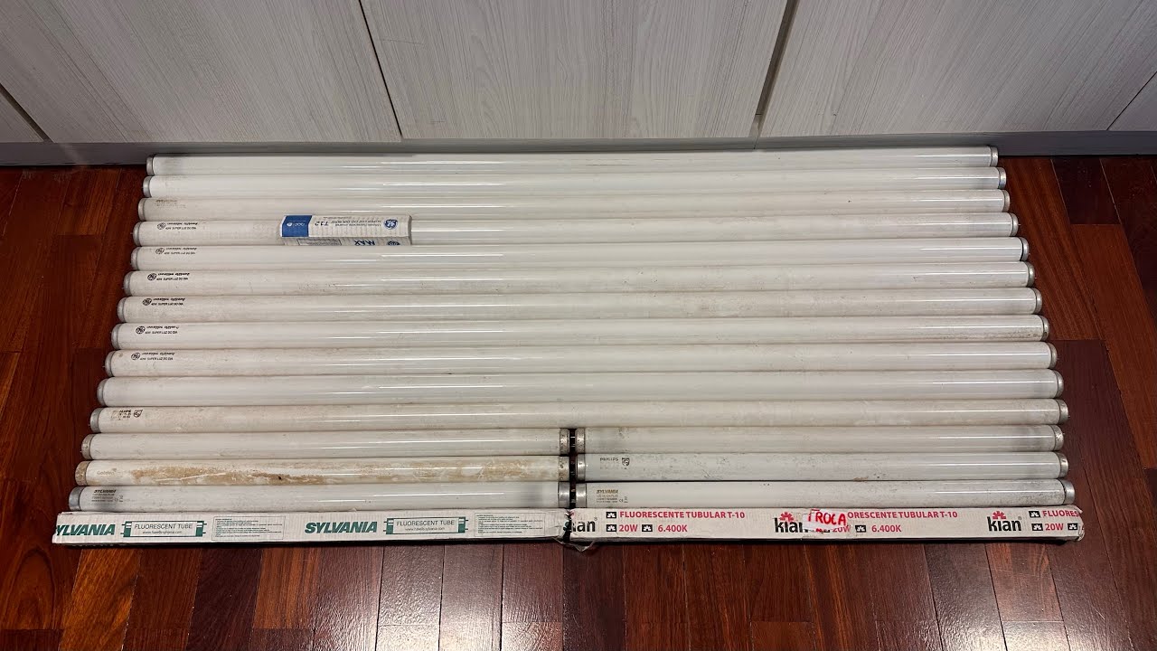 Testando lampadas fluorescentes e outras #3