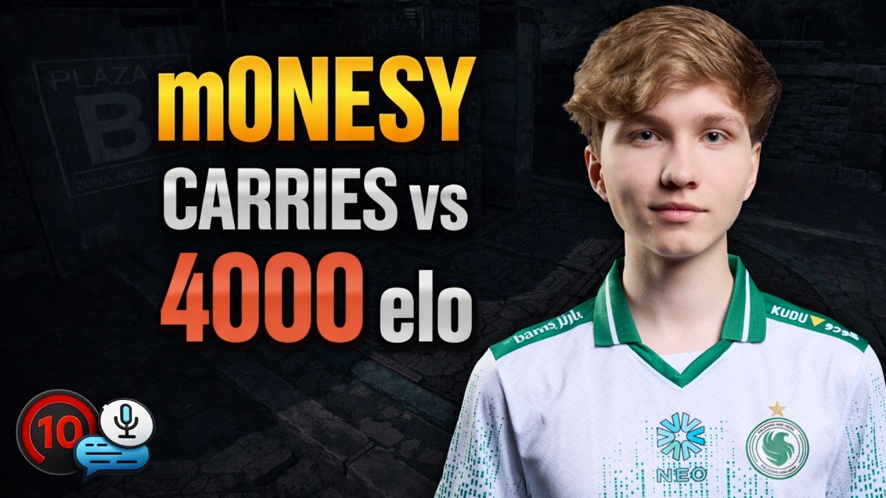 m0NESY Drops INSANE Game in 4000 ELO FACEIT | M0NESY Highlights! CS2