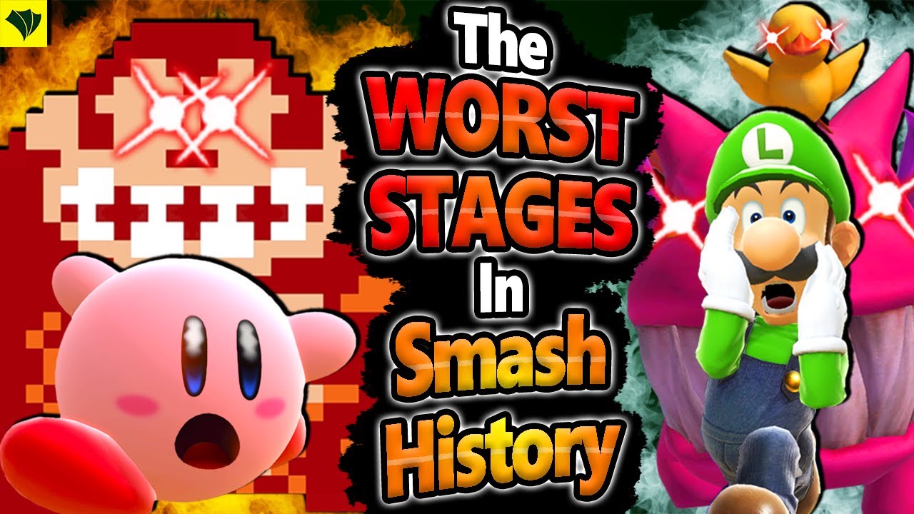 10 худших этапов в истории Smash