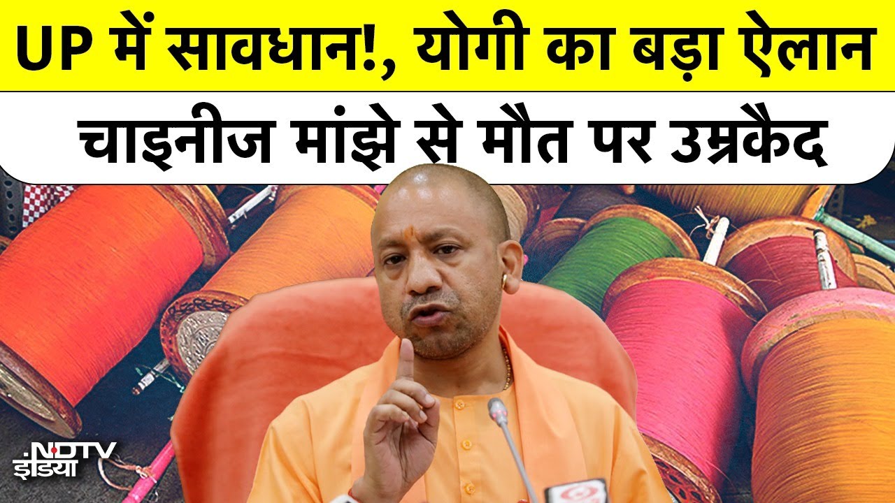 UP News: यूपी में चाइनीज मांझे पर वॉरंट जारी, योगी सरकार का बड़ा फैसला!| CM Yogi | Chinese Manjha
