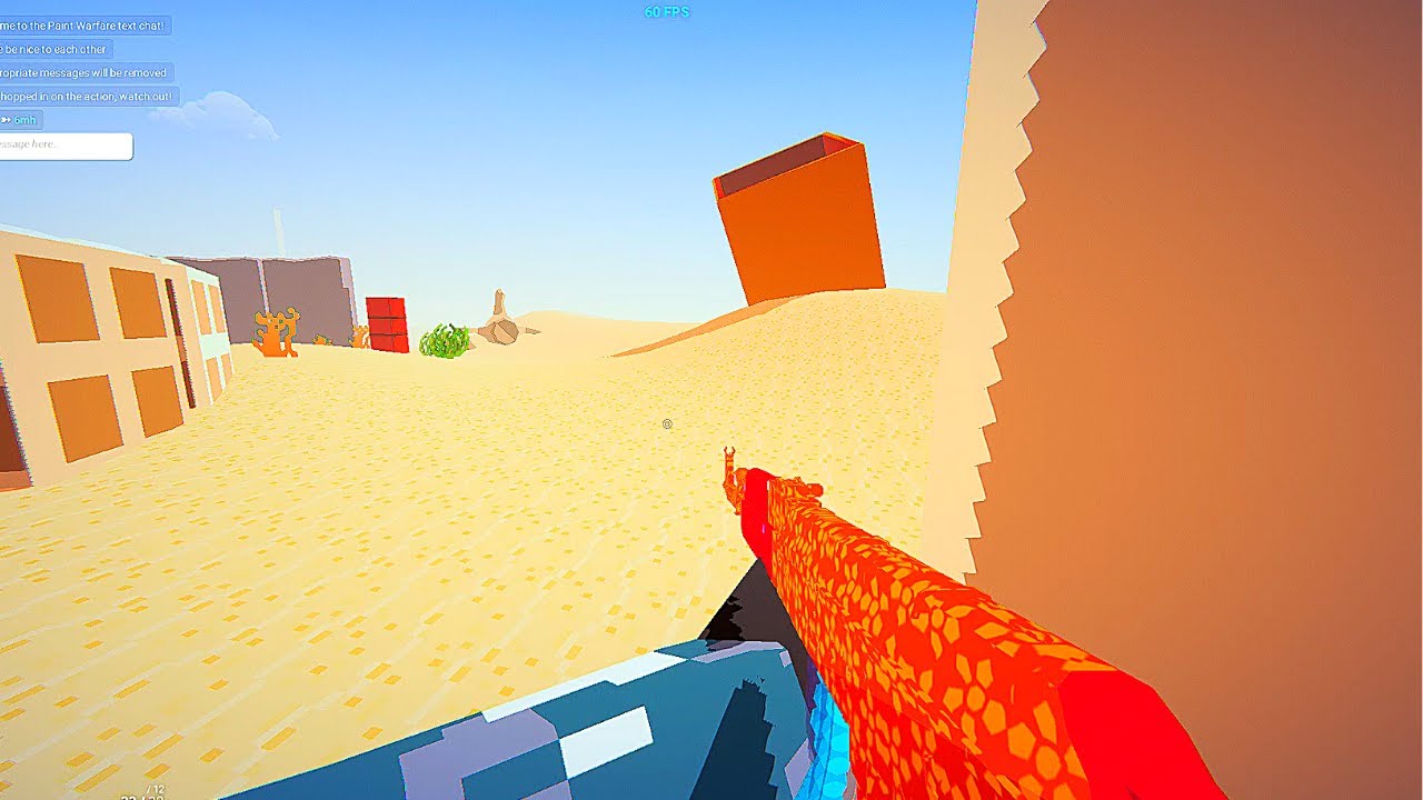 PAINT WARFARE: a multiplayer shooting game with paint guns. 5MG