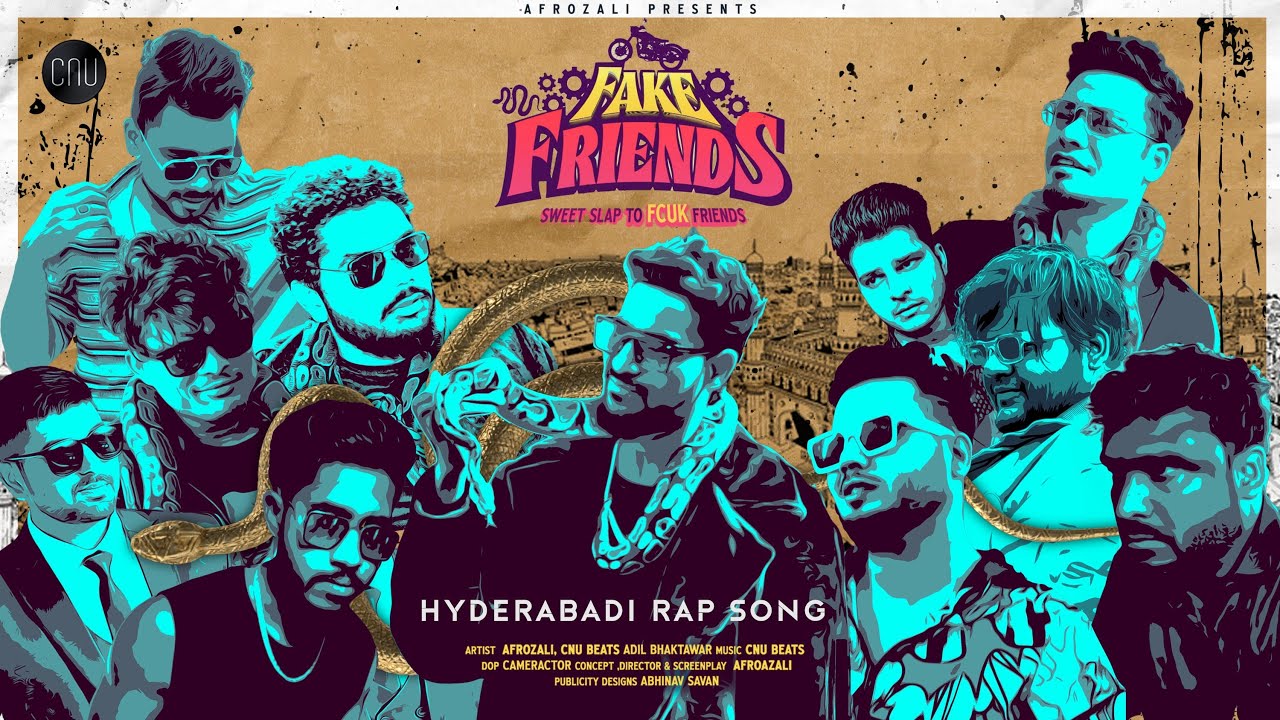 FAKE Friends hyderabadi rap song - Afroz Ali | Adil Bakhtawar | 