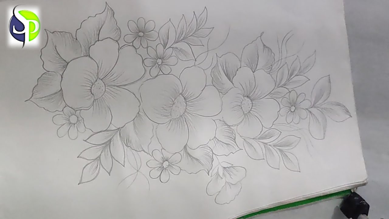 How to draw Pillow Cover painting design