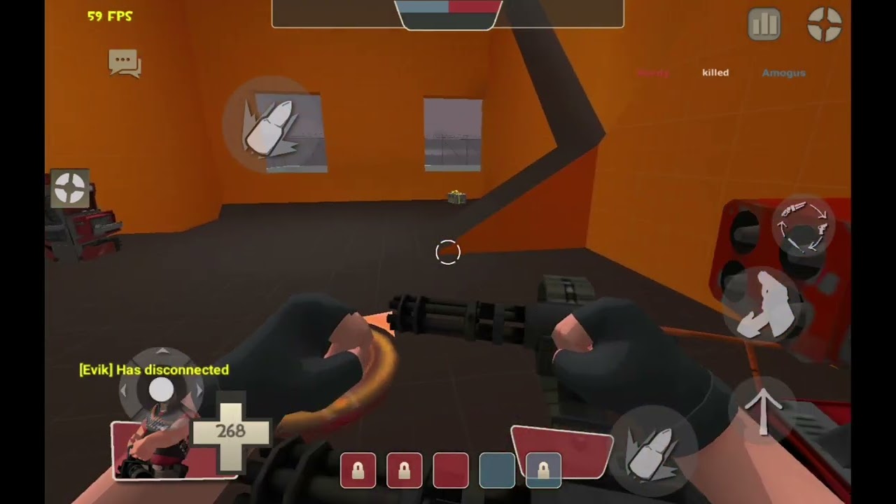 Team Fortress 2 mobile rewritten Heavy Gameplay