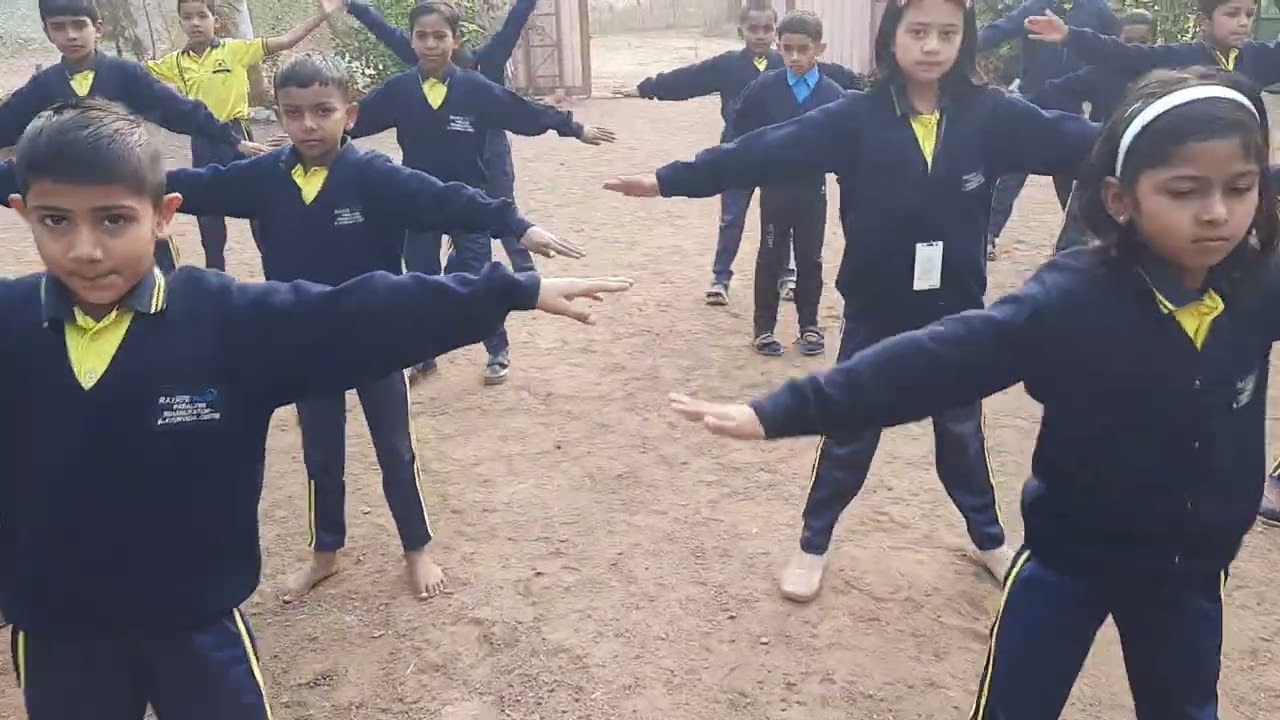 *संगीत कवायत*  || कवायत प्रकार..उभे हात 1ते 5||   *जि.प.प्राथमिक शाळा रायतेवस्ती*