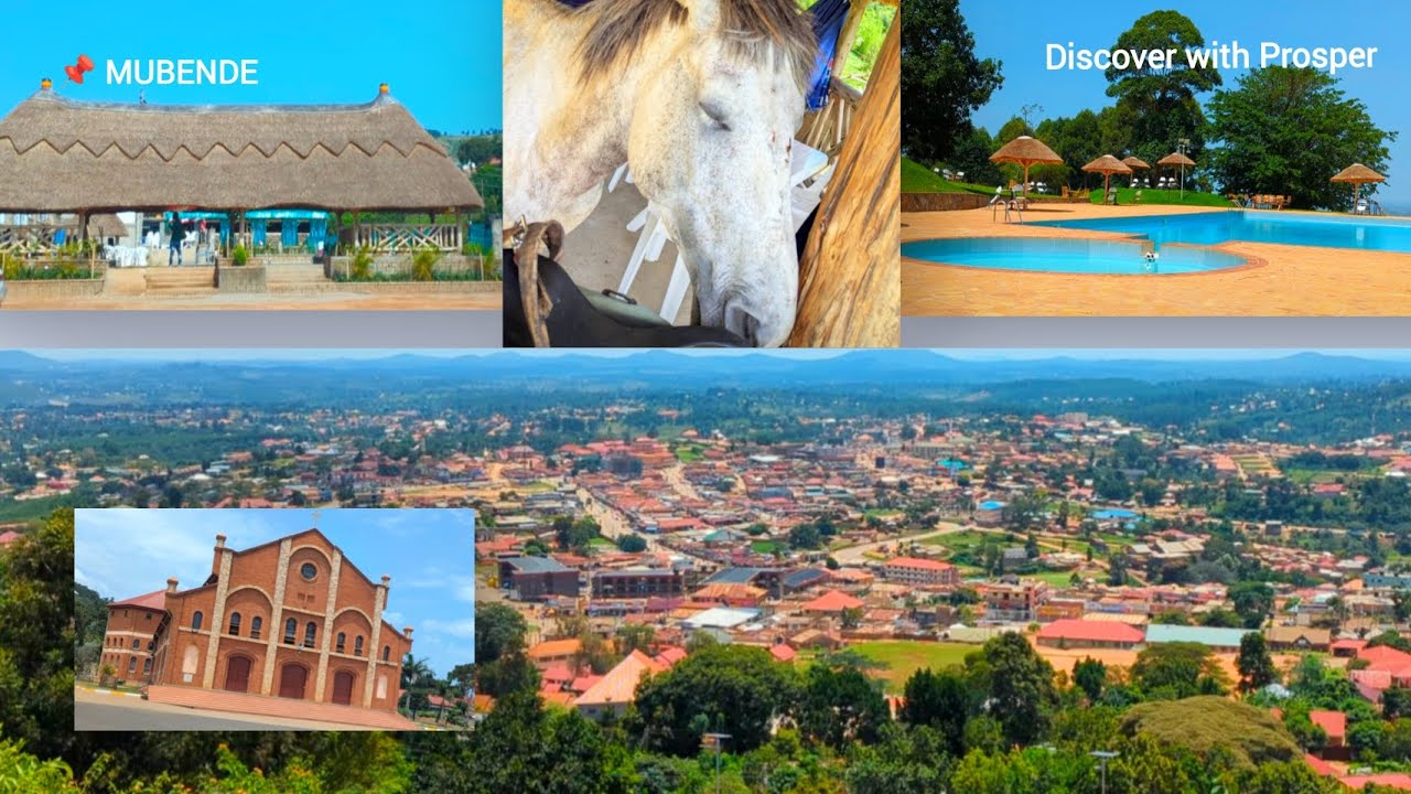 PROMINENT PLACES IN MUBENDE - STATE LODGE |NAKAYIMA TREE |  2 SWIMMING POOLS AND 102 YEAR CHURCH. 