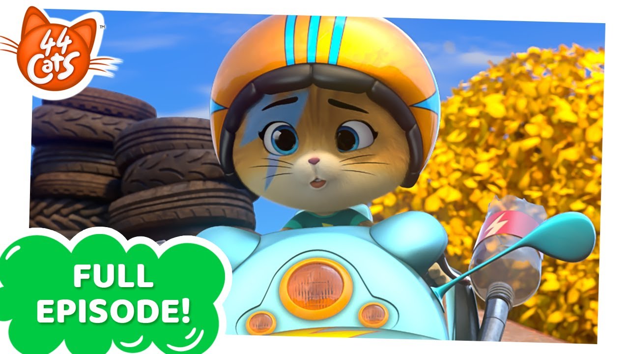 44 Cats | FULL EPISODE | Lampo and the crazy race | Season 1 Episode 10