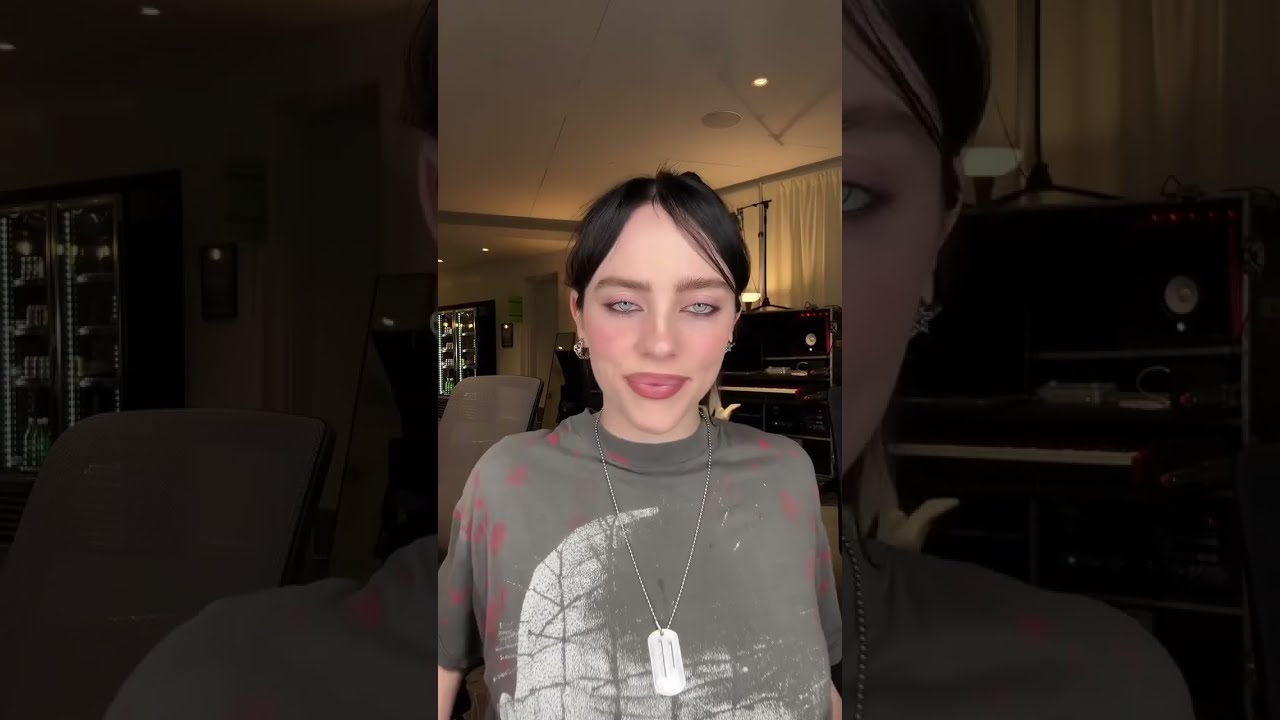 Billie Eilish’s Pre-Show Makeup Routine