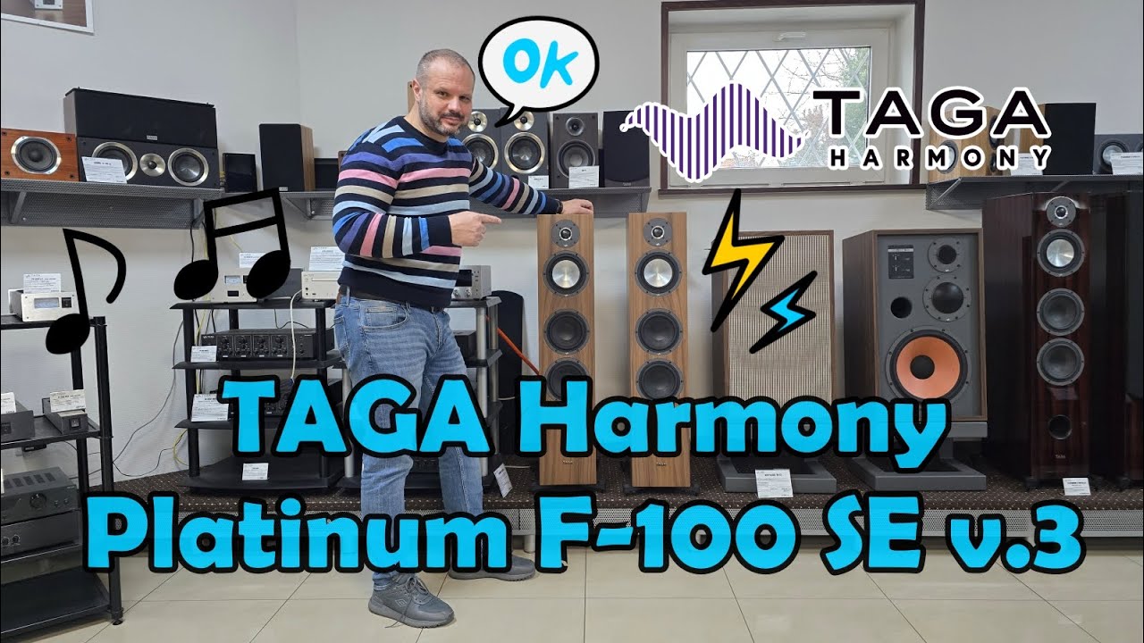 TAGA Harmony Platinum F-100 SE v.3 - Redaktor audiomuzofans.pl rozmawia z Ireneuszem Nowakiem