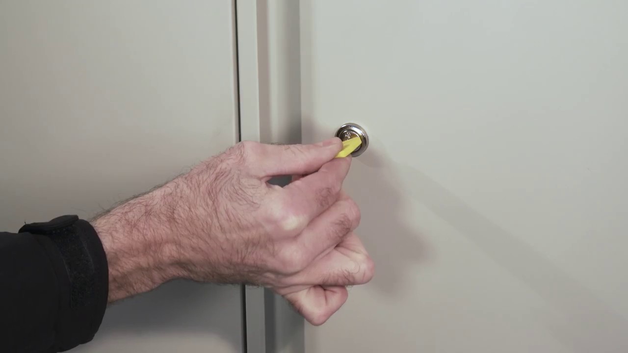 How to change a lock barrel - by Bisley How To