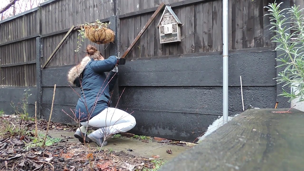 ASMR | Garden DIY, Nature Sounds and Refilling Rain Collection | VLOG