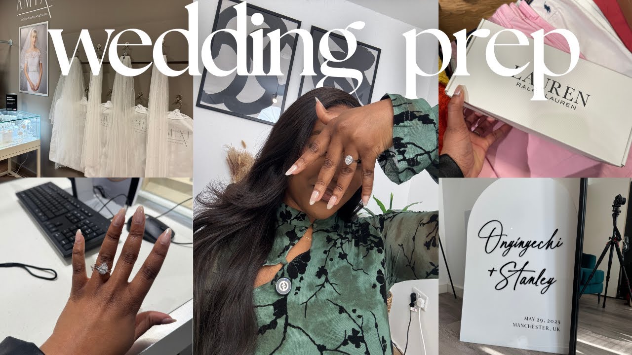 WEDDING PREP EP1| My Civil Wedding, wedding RINGS, DRESS measurement, Jewellery shopping & Decor