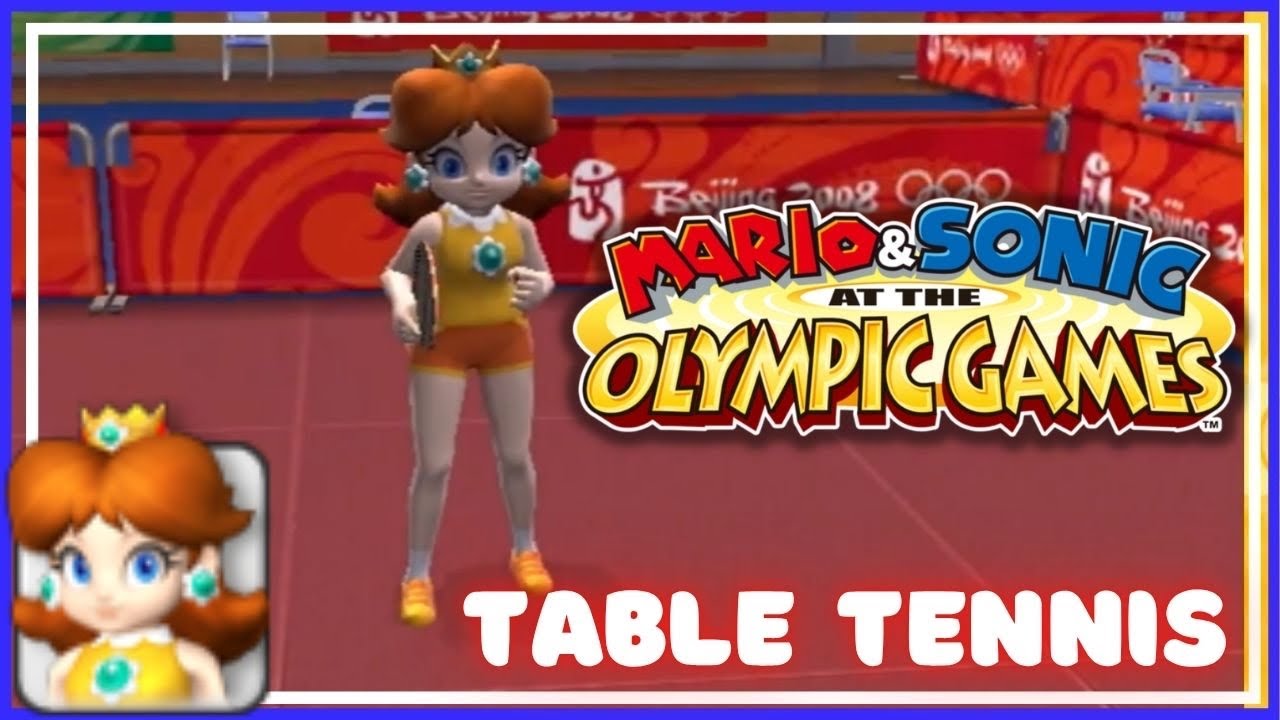 ✿ Princess Daisy in Table Tennis | Mario & Sonic at the Olympic Games  ✿