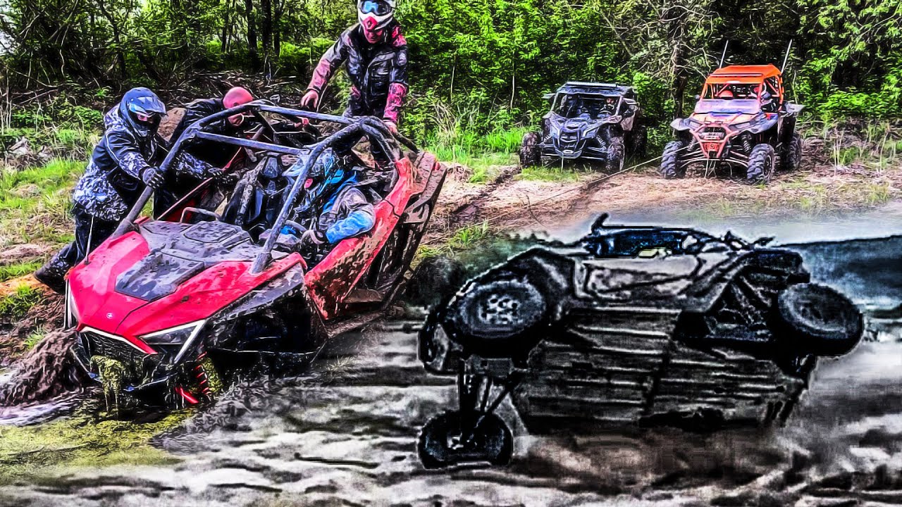 ПЕРЕВЕРНУЛИ BRP MAVERICK , ОБКАТАЛИ POLARIS RZR