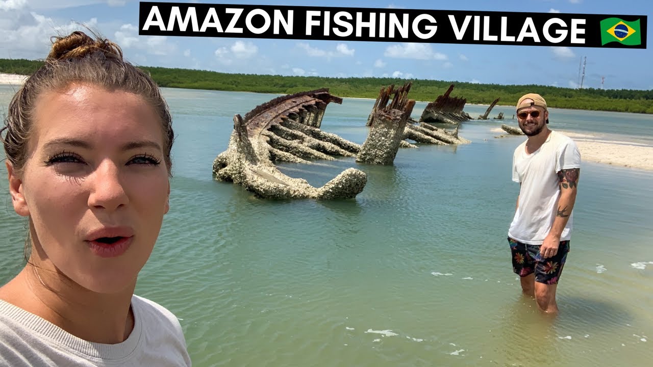 A FASCINATING FISHING VILLAGE IN NORTH BRAZIL 🇧🇷 TRAVELING PARA STATE